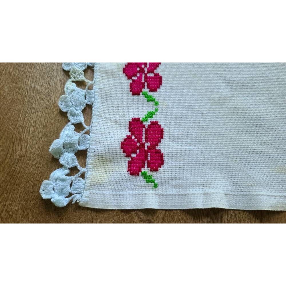 Embroidered Table Topper - Picture 6 of 10